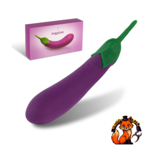 Vibrador Berenjena Estimulador Punto G Juguete Sexual Violeta