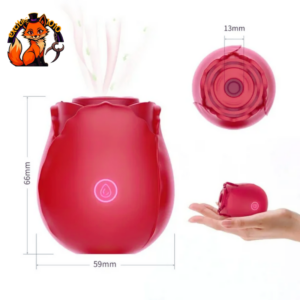 Nuevo Succionador de clítoris con forma de rosas para mujeres